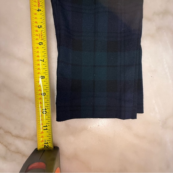 Ralph Lauren Infant Boy's Pants Plaid Tartan Black Multi Lined 18 months - Picture 5 of 8